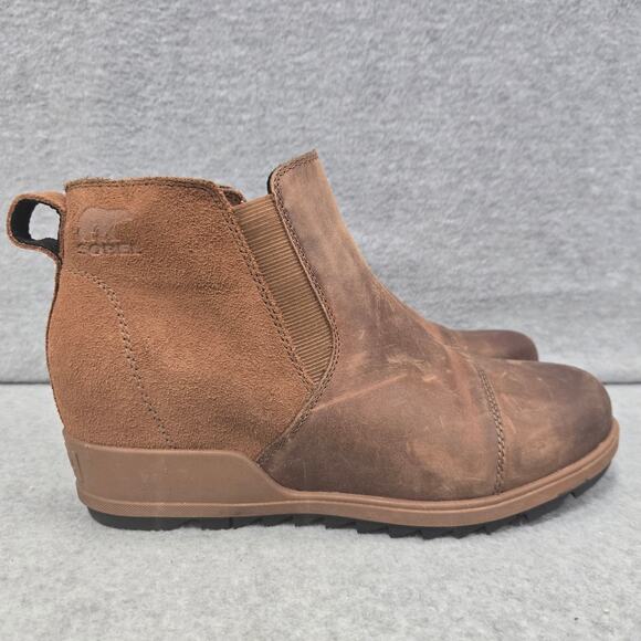 Sorel Evie Wedge Pull On Bootie Size 9.5 - Picture 1 of 9